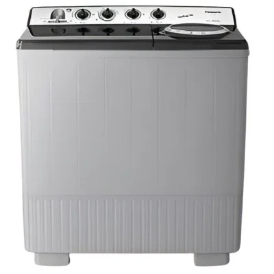 Panasonic Twin Tub Washing Machine 16KG,13KG,Abaya Wash - Silver